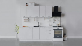 Кухонный гарнитур «Гранита» длиной 200 см в Пыть-Яхе - pyt-yah.mebel-tymen.ru | фото