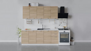 Кухонный гарнитур «Гранита» длиной 200 см в Пыть-Яхе - pyt-yah.mebel-tymen.ru | фото