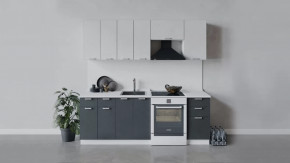 Кухонный гарнитур «Гранита» длиной 220 см в Пыть-Яхе - pyt-yah.mebel-tymen.ru | фото