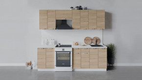 Кухонный гарнитур «Гранита» длиной 240 см в Пыть-Яхе - pyt-yah.mebel-tymen.ru | фото