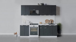 Кухонный гарнитур «Гранита» длиной 240 см в Пыть-Яхе - pyt-yah.mebel-tymen.ru | фото