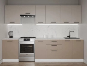 Кухонный гарнитур Каппучино-3000 МДФ столешница 38 мм в Пыть-Яхе - pyt-yah.mebel-tymen.ru | фото