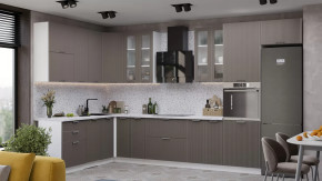 Кухонный гарнитур «Кимберли» №11 Белый, Муссон в Пыть-Яхе - pyt-yah.mebel-tymen.ru | фото