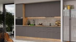 Кухонный гарнитур «Кимберли» №12 Дуб Крафт золотой, Муссон в Пыть-Яхе - pyt-yah.mebel-tymen.ru | фото