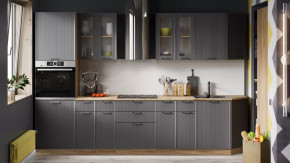 Кухонный гарнитур «Кимберли» №3 Дуб Крафт золотой, Муссон в Пыть-Яхе - pyt-yah.mebel-tymen.ru | фото