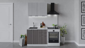 Кухонный гарнитур «Кимберли» длиной 100 см Белый, Сноу, Муссон в Пыть-Яхе - pyt-yah.mebel-tymen.ru | фото