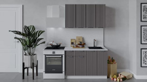 Кухонный гарнитур «Кимберли» длиной 120 см Белый, Муссон в Пыть-Яхе - pyt-yah.mebel-tymen.ru | фото