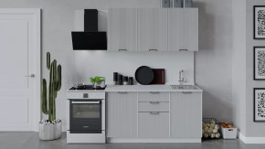 Кухонный гарнитур «Кимберли» длиной 150 см Белый, Сноу в Пыть-Яхе - pyt-yah.mebel-tymen.ru | фото