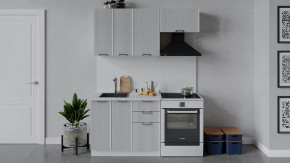 Кухонный гарнитур «Кимберли» длиной 160 см Белый, Сноу в Пыть-Яхе - pyt-yah.mebel-tymen.ru | фото