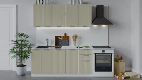 Кухонный гарнитур «Кимберли» длиной 180 см Белый, Крем в Пыть-Яхе - pyt-yah.mebel-tymen.ru | фото