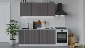 Кухонный гарнитур «Кимберли» длиной 180 см Белый, Муссон в Пыть-Яхе - pyt-yah.mebel-tymen.ru | фото