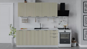 Кухонный гарнитур «Кимберли» длиной 200 см Белый, Крем в Пыть-Яхе - pyt-yah.mebel-tymen.ru | фото