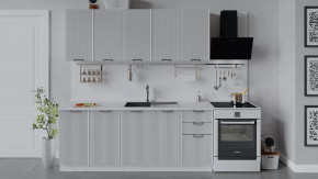 Кухонный гарнитур «Кимберли» длиной 200 см Белый, Сноу в Пыть-Яхе - pyt-yah.mebel-tymen.ru | фото