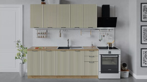 Кухонный гарнитур «Кимберли» длиной 200 см Дуб Крафт золотой, Крем в Пыть-Яхе - pyt-yah.mebel-tymen.ru | фото