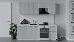 Кухонный гарнитур «Кимберли» длиной 220 см Белый, Сноу в Пыть-Яхе - pyt-yah.mebel-tymen.ru | фото