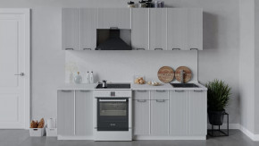 Кухонный гарнитур «Кимберли» длиной 240 см Белый, Сноу в Пыть-Яхе - pyt-yah.mebel-tymen.ru | фото