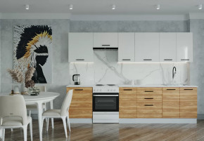 Кухонный гарнитур Лада-3000 столешница 38 мм в Пыть-Яхе - pyt-yah.mebel-tymen.ru | фото