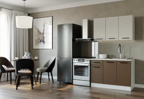 Кухонный гарнитур Латте-1200 столешница 38 мм в Пыть-Яхе - pyt-yah.mebel-tymen.ru | фото