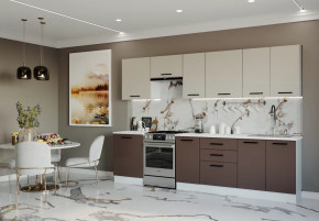 Кухонный гарнитур Латте-3000 столешница 26 мм в Пыть-Яхе - pyt-yah.mebel-tymen.ru | фото