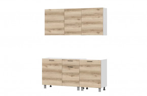 Кухонный гарнитур Лаванда 1700 без столешницы Дуб делано в Пыть-Яхе - pyt-yah.mebel-tymen.ru | фото