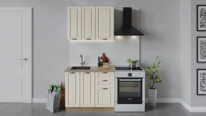 Кухонный гарнитур «Лина» длиной 100 см Дуб крафт золотой/Крем в Пыть-Яхе - pyt-yah.mebel-tymen.ru | фото