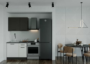 Кухонный гарнитур Лофт-1000 столешница 38 мм в Пыть-Яхе - pyt-yah.mebel-tymen.ru | фото