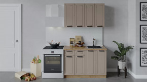 Кухонный гарнитур «Лорас» длиной 120 см Дуб крафт золотой/Холст латте в Пыть-Яхе - pyt-yah.mebel-tymen.ru | фото