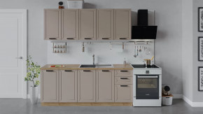 Кухонный гарнитур «Лорас» длиной 200 см Дуб крафт золотой/Холст латте в Пыть-Яхе - pyt-yah.mebel-tymen.ru | фото