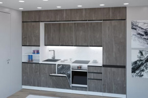 Кухонный гарнитур Ноктюрн люкс 3000 мм в Пыть-Яхе - pyt-yah.mebel-tymen.ru | фото