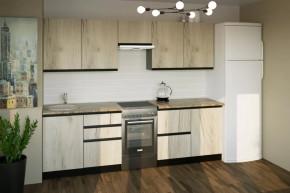 Кухонный гарнитур Равенна мега 2500 мм в Пыть-Яхе - pyt-yah.mebel-tymen.ru | фото