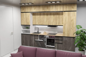 Кухонный гарнитур Сапфир экстра 3000 мм в Пыть-Яхе - pyt-yah.mebel-tymen.ru | фото