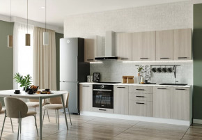 Кухонный гарнитур Шимо-2800 МДФ столешница 38 мм в Пыть-Яхе - pyt-yah.mebel-tymen.ru | фото