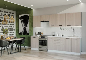 Кухонный гарнитур Шимо-3000 МДФ столешница 38 мм в Пыть-Яхе - pyt-yah.mebel-tymen.ru | фото