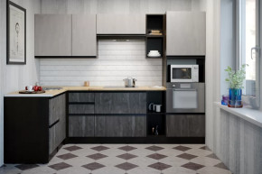 Кухонный гарнитур Симфония мега прайм 1500х2700 мм в Пыть-Яхе - pyt-yah.mebel-tymen.ru | фото