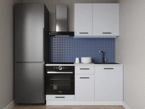 Кухонный гарнитур Смоки-1600 МДФ столешница 26 мм в Пыть-Яхе - pyt-yah.mebel-tymen.ru | фото