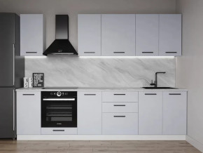 Кухонный гарнитур Смоки-2800 МДФ столешница 26 мм в Пыть-Яхе - pyt-yah.mebel-tymen.ru | фото