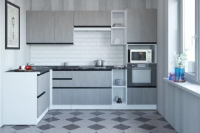 Кухонный гарнитур Сюита мега прайм 1500х2700 мм в Пыть-Яхе - pyt-yah.mebel-tymen.ru | фото