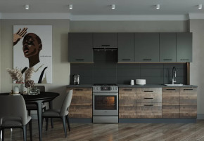 Кухонный гарнитур Трансильвания-3000 столешница 26 мм в Пыть-Яхе - pyt-yah.mebel-tymen.ru | фото