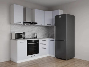 Кухонный гарнитур угловой Смоки-2200х1000 МДФ столешница 26 мм в Пыть-Яхе - pyt-yah.mebel-tymen.ru | фото