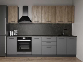 Кухонный гарнитур Умбра-2800 МДФ столешница 26 мм в Пыть-Яхе - pyt-yah.mebel-tymen.ru | фото