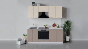 Кухонный гарнитур «Весна» длиной 200 см со шкафом НБ в Пыть-Яхе - pyt-yah.mebel-tymen.ru | фото