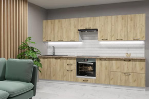 Кухонный гарнитур Янтарь 3000 мм в Пыть-Яхе - pyt-yah.mebel-tymen.ru | фото