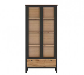 LOFT шкаф REG2W1S (Дуб вотан/Черный) в Пыть-Яхе - pyt-yah.mebel-tymen.ru | фото