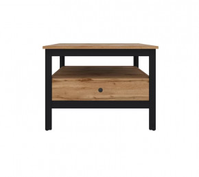 LOFT стол журнальный LAW (Дуб вотан/Черный) в Пыть-Яхе - pyt-yah.mebel-tymen.ru | фото