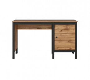 LOFT стол письменный BIU/130 (Дуб вотан/Черный) в Пыть-Яхе - pyt-yah.mebel-tymen.ru | фото