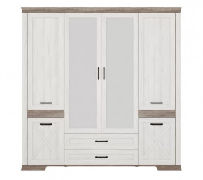 MARSELLE шкаф SZF6D2S (Ясень снежный/Дуб сонома темный) в Пыть-Яхе - pyt-yah.mebel-tymen.ru | фото