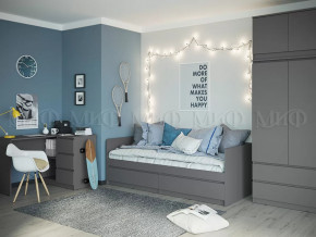 Модульная детская Челси Графит в Пыть-Яхе - pyt-yah.mebel-tymen.ru | фото