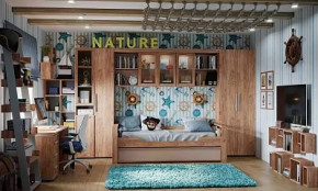 Модульная детская Nature в Пыть-Яхе - pyt-yah.mebel-tymen.ru | фото