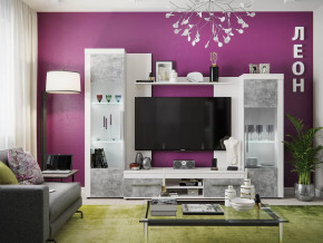 Модульная гостиная Леон в Пыть-Яхе - pyt-yah.mebel-tymen.ru | фото