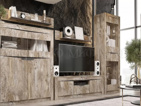 Модульная гостиная Ривьера Дуб Юкон, Бетон темный в Пыть-Яхе - pyt-yah.mebel-tymen.ru | фото